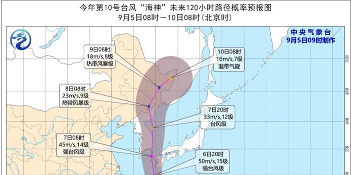 最新台风海神是否影响吉林？