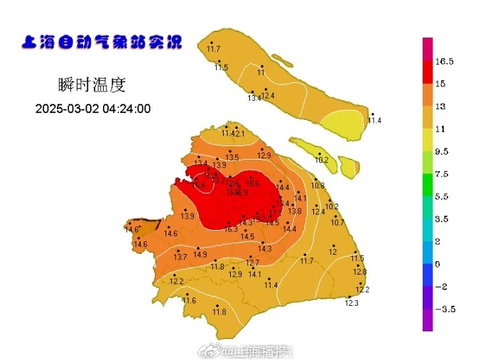 上海天气最新天气预报，多变的季节，多样的气候