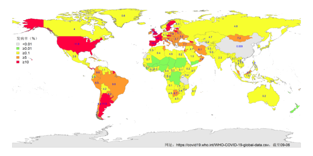 6月9日全球及中国最新疫情情况分析