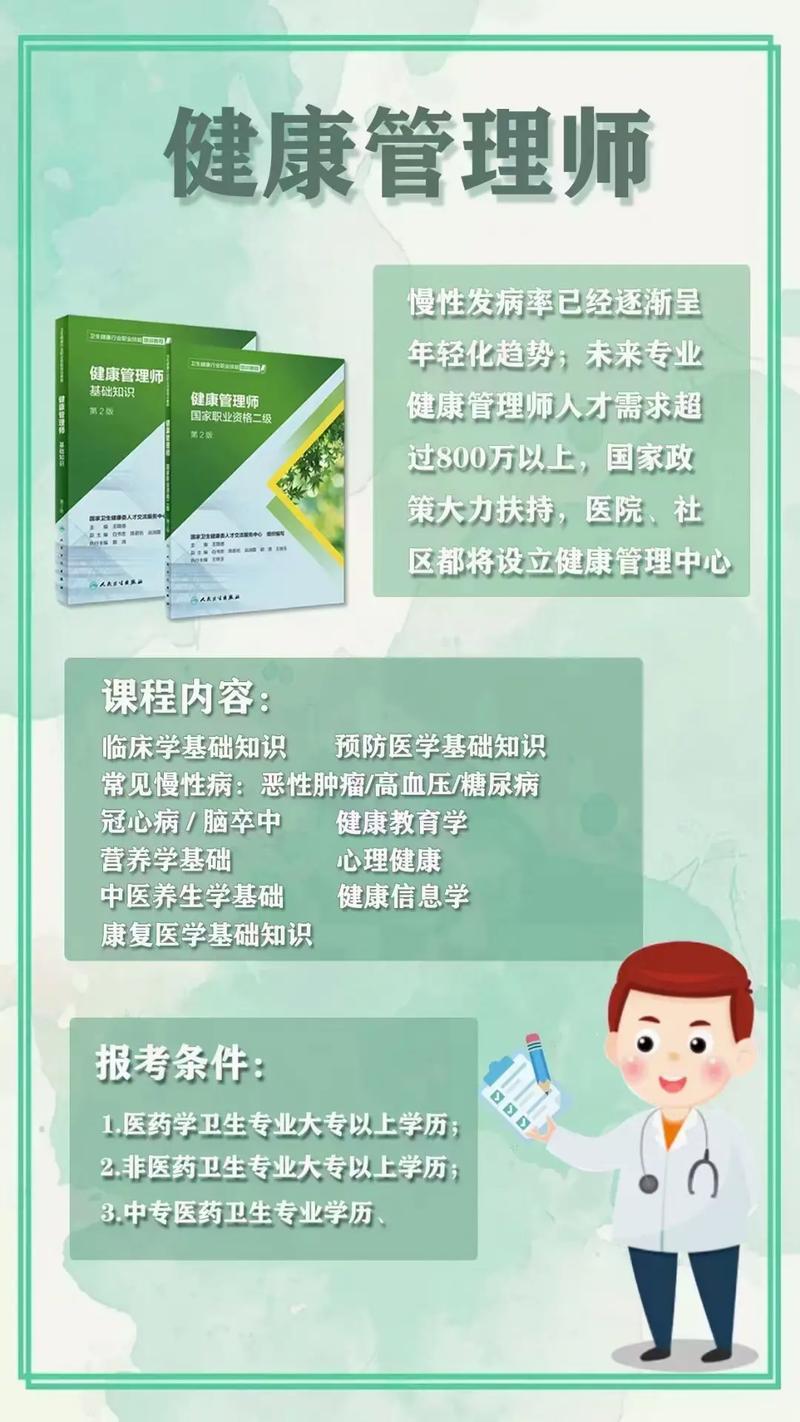 最新健康管理师报考指南，开启健康职业新篇章